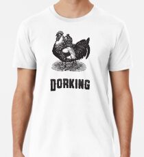 Dorking Chicken | Animal Art Men's Premium T-Shirt