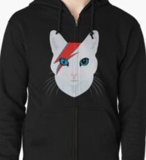 Cat Bowie Zipped Hoodie