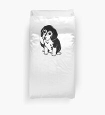 Dogs make me happy Duvet Cover