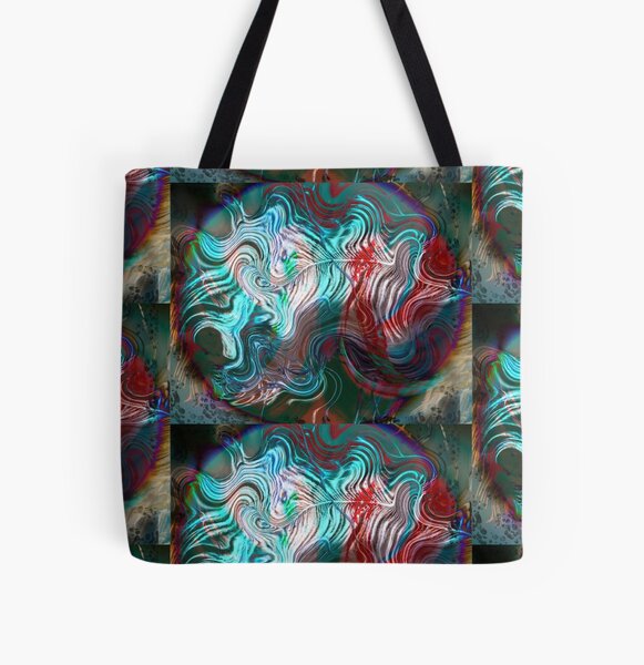 Federleicht Allover-Print Tote Bag