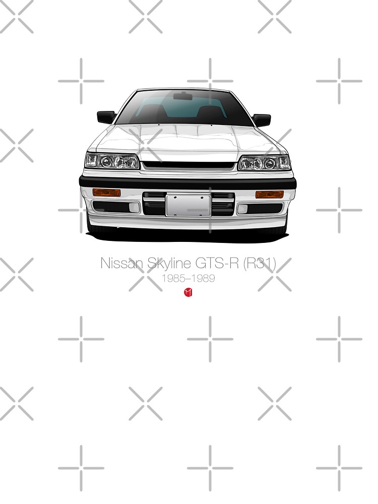 Nissan Skyline Gts R R31 Kids T Shirt By M Arts Redbubble