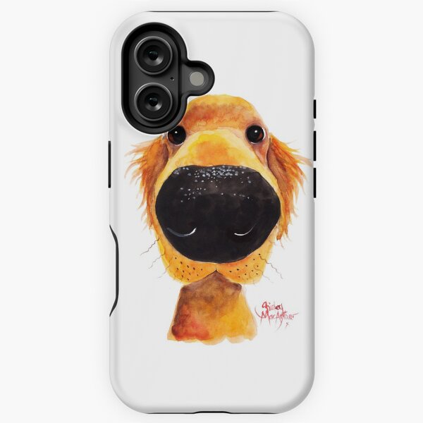 Item preview, Labrador / Golden Retriever PRiNT ' NoSeY DoG RoY ' BY SHiRLeY MacARTHuR designed and sold by Shirley MacArthur Limited.