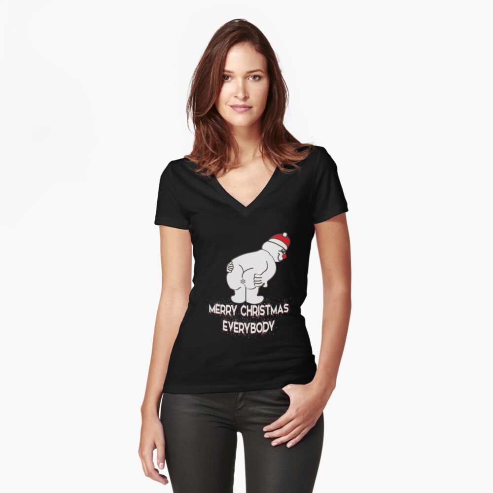 Artikel-Vorschau von Tailliertes T-Shirt mit V-Ausschnitt, designt und verkauft von tarek25.