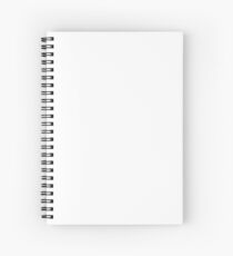 Plain - White Spiral Notebook