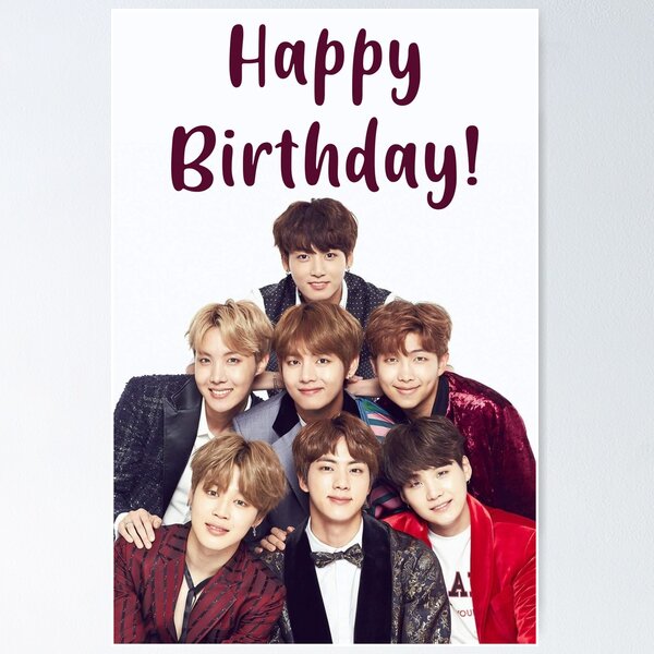 Item preview, BTS - Happy Birthday! designed and sold by wwshd.
