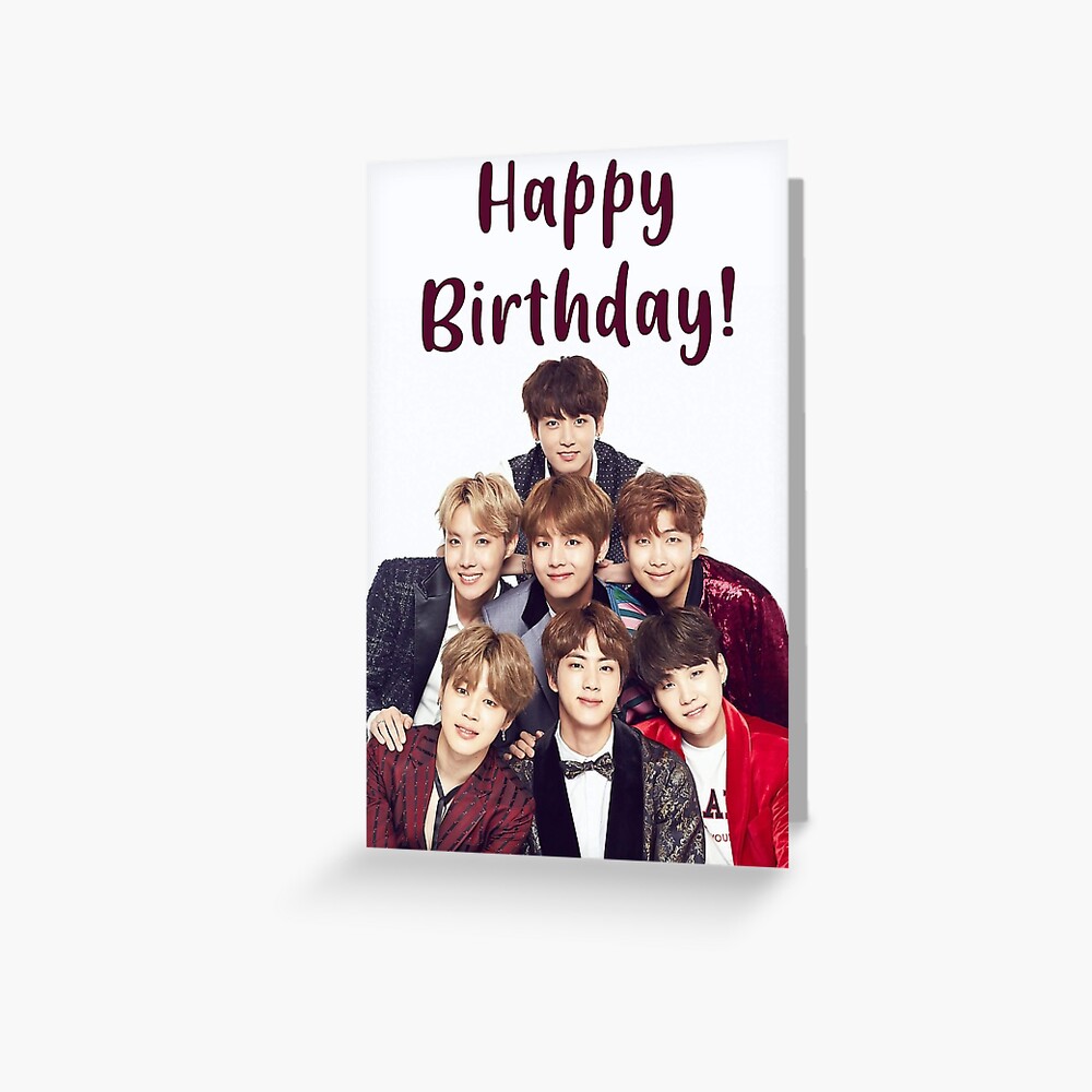 День рождения бтс. БТС Happy Birthday. БТС Хэппи берсдэй. BTS С днем рождения. С днём рождения BTS открытки.