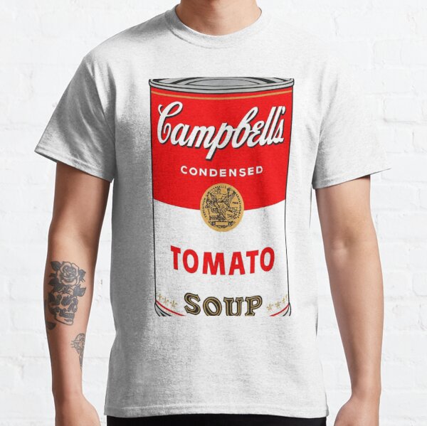 campbell's tomato soup shirt