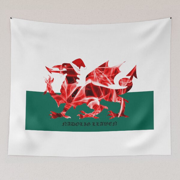 Item preview, The Welsh Smoke Dragon Nadolig Llawen designed and sold by Steve Purnell Photography.