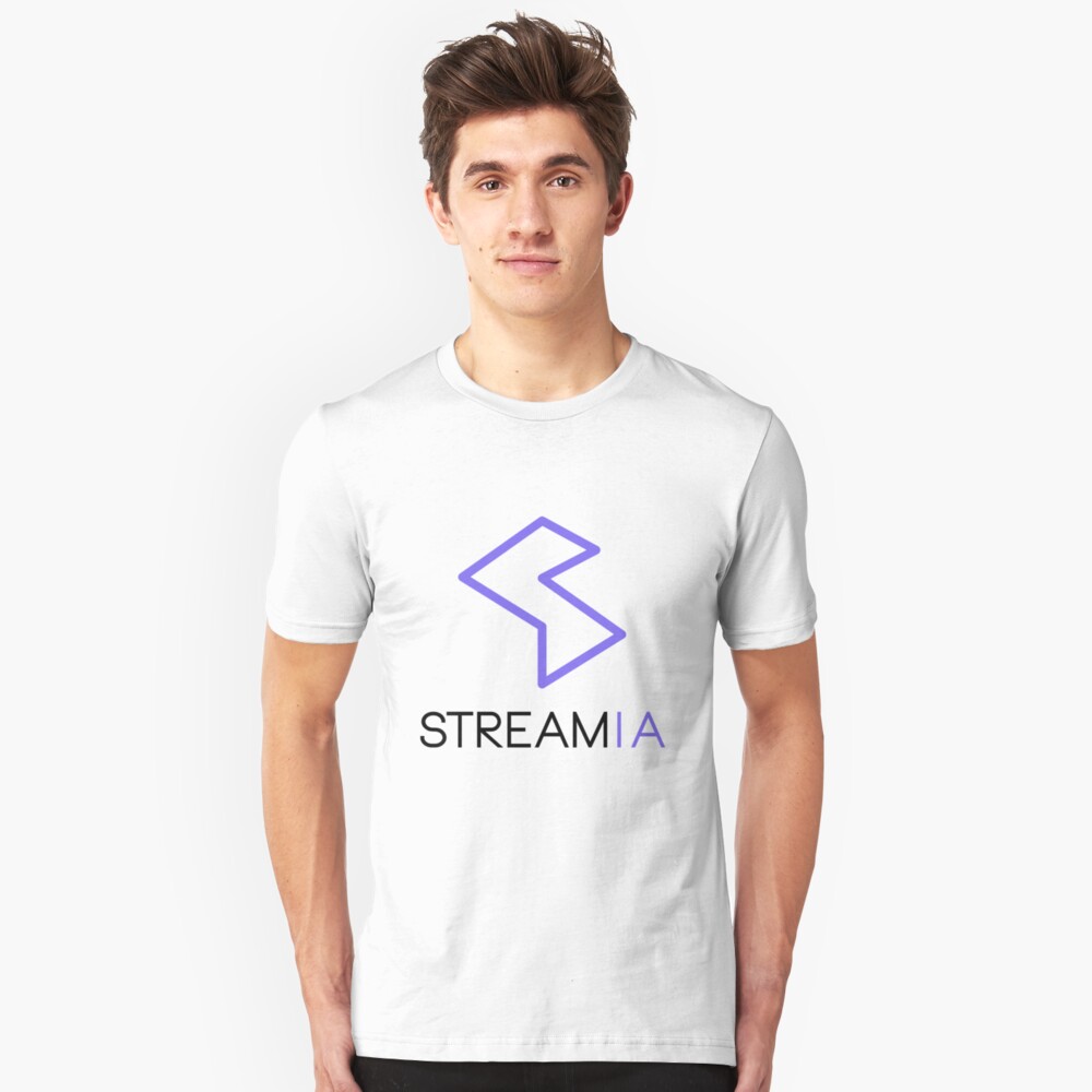 Streamia Logo Alt. Slim Fit T-Shirt
