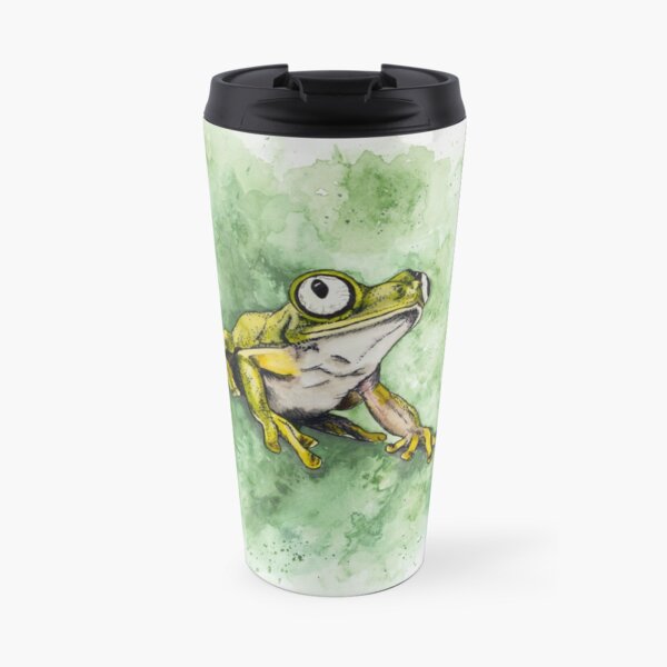 Lemur Leaf Frog Travel Mug