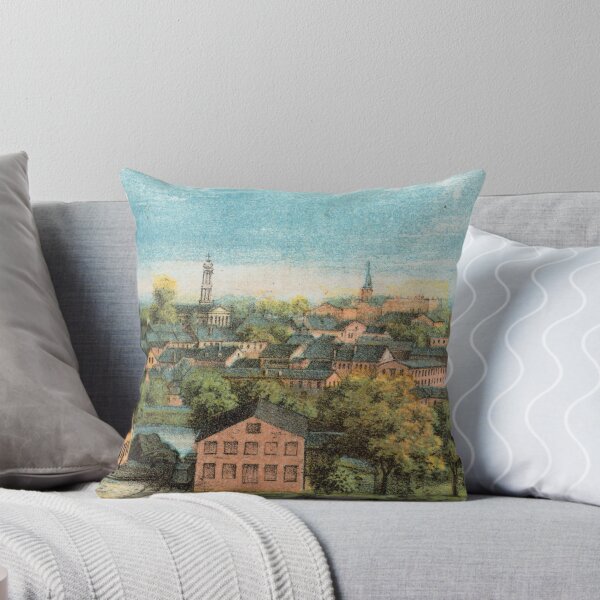 Item preview, Vintage Pictorial Map of Petersburg VA (1880) designed and sold by BravuraMedia.