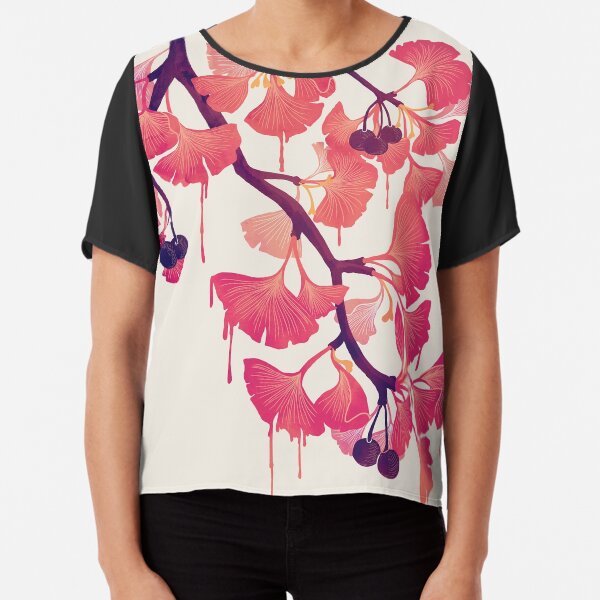 O Ginkgo Chiffon Top