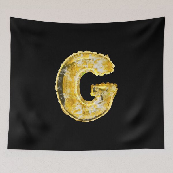 Item preview, Letter G - Alphabet / Gold Balloons painting designed and sold by fritzlang.