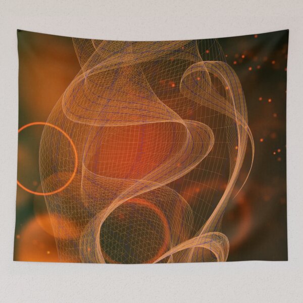 Item preview, Red Swirl Abstract designed and sold by Cynthia  Soucy.