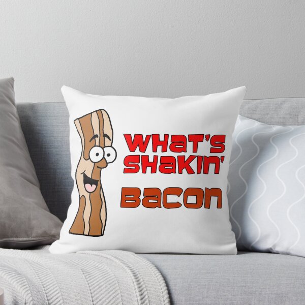 Item preview, What's Shakin' Bacon Cartoon Bacon Humor designed and sold by jaycartoonist.