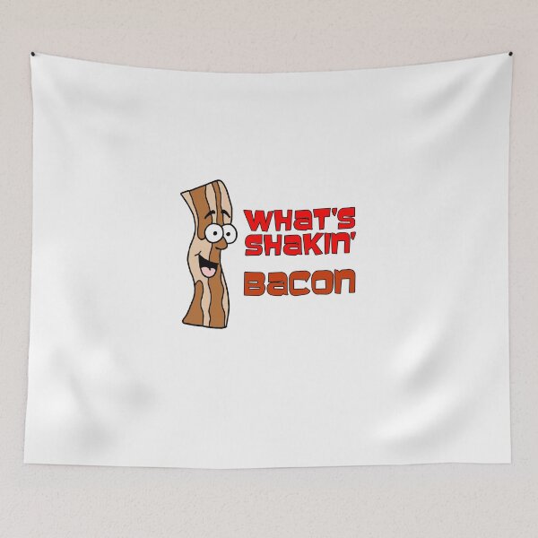 Item preview, What's Shakin' Bacon Cartoon Bacon Humor designed and sold by jaycartoonist.