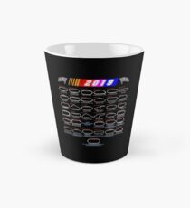 Schedule Nascar Cup Series 2019 Tall Mug