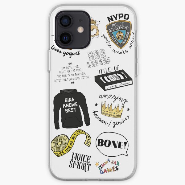 Brooklyn Nine Nine TV Show Art iPhone Soft Case