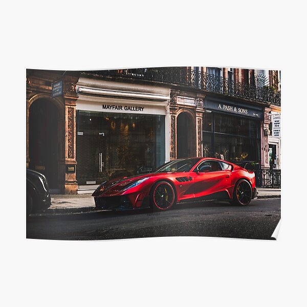 Ferrari 812 SuperFast by Mansory Poster