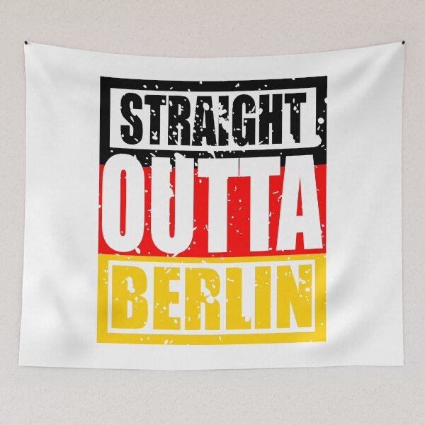 Item preview, Straight Outta Berlin TShirt designed and sold by Oles Bielienkyi.