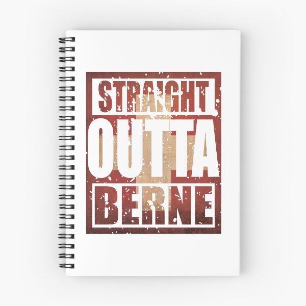 Item preview, Straight Outta Berne TShirt designed and sold by Oles Bielienkyi.