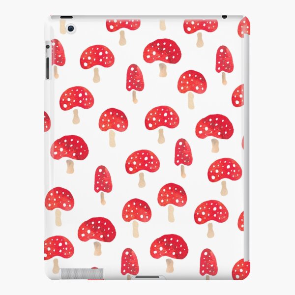 Red and white spotty toadstools pattern iPad Snap Case