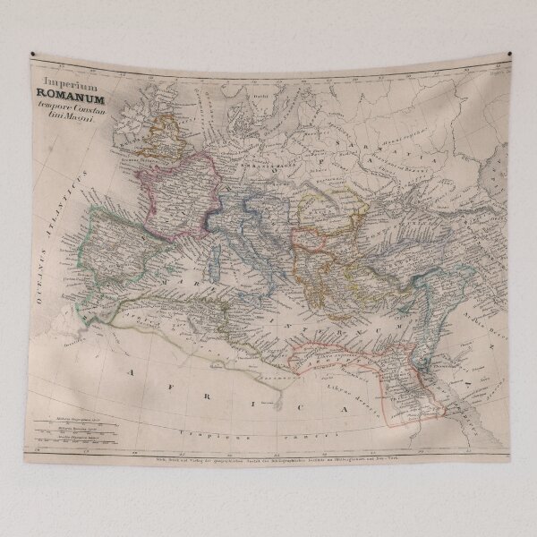 Item preview, Vintage Map of The Roman Empire (1852) designed and sold by BravuraMedia.