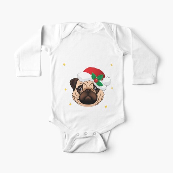 Ropa Para Ninos Y Bebes Pug Navidad Redbubble