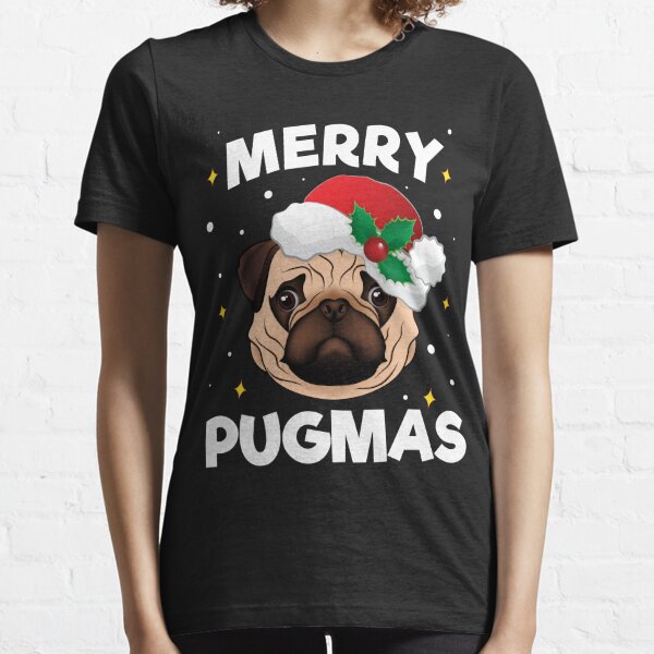 christmas pug shirts