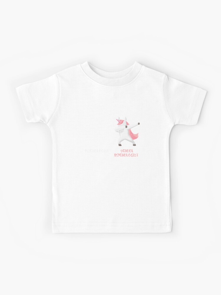 School Psychologist Dabbing Unicorn Dab Magical Kids T Shirt By Kieranight Redbubble - unicorn dab roblox