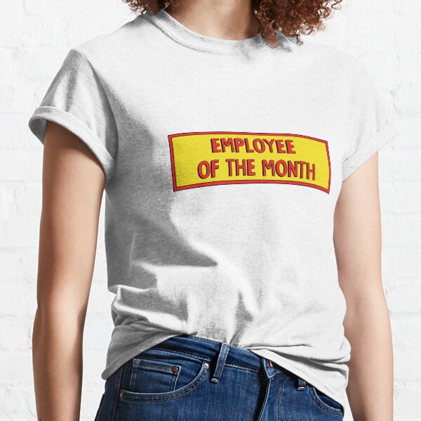Item preview, Burger Flipping Employee Of The Month designed and sold by Checkerbird.