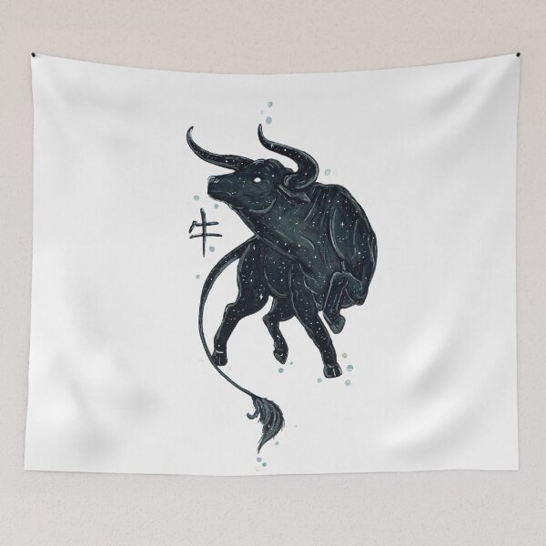 Item preview, Zodiac Buffalo / Taurus Chinese designed and sold by Nekospencilart.