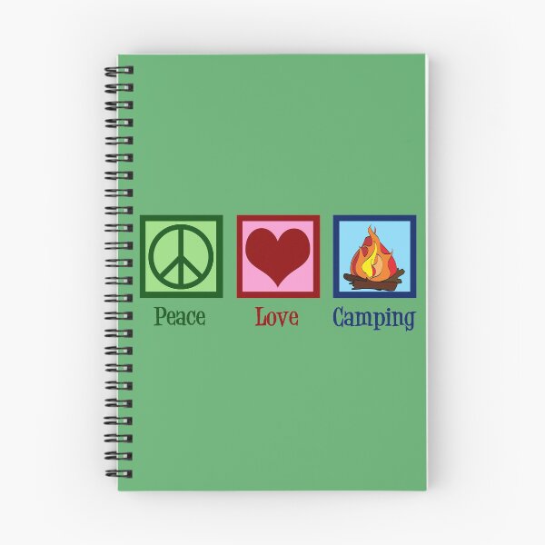 Item preview, Peace Love Camping designed and sold by Epic Love Designs.