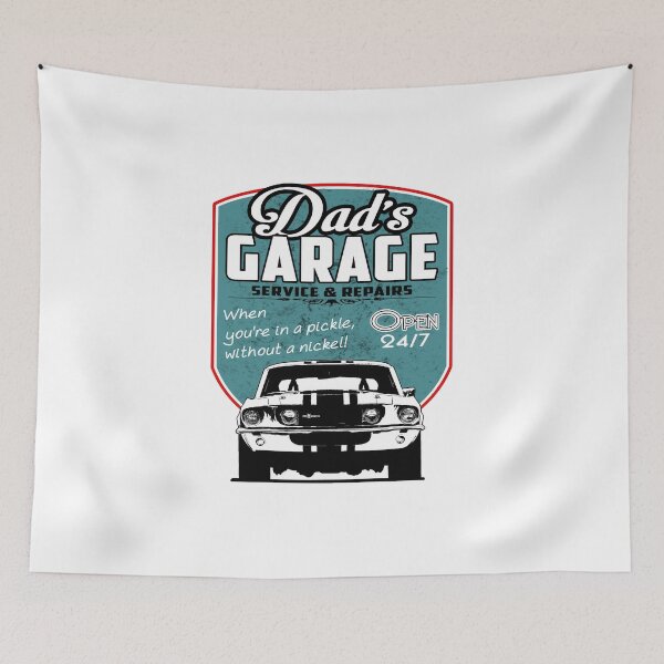 Item preview, Dad's Classic garage designed and sold by Yourauto.