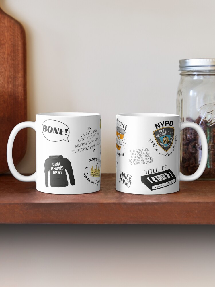 Alternate view of Brooklyn Nine Nine TV Show Art Mug