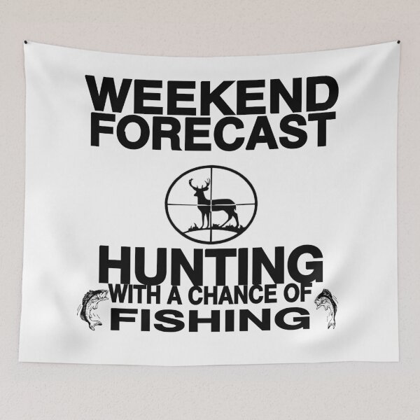 Item preview, WEEKEND FORECAST: HUNT/FISH designed and sold by CalliopeSt.