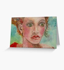 Angélik Greeting Card