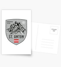 St. Anton Österreich Wappen Postkarten