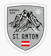 St. Anton Österreich Wappen Sticker