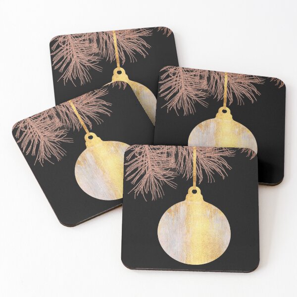 Item preview, Park Avenue holiday ornament, golden boho elegant style designed and sold by Glimmersmith.