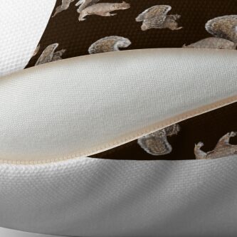 Alternate view of Squirreling Floor Pillow