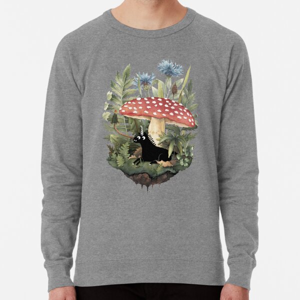Tiny Unicorn Lightweight Sweatshirt