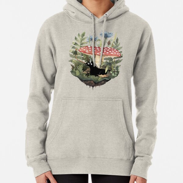 Tiny Unicorn Pullover Hoodie