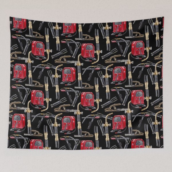 Item preview, Welder Watercolor Welding Pattern designed and sold by 4Craig.