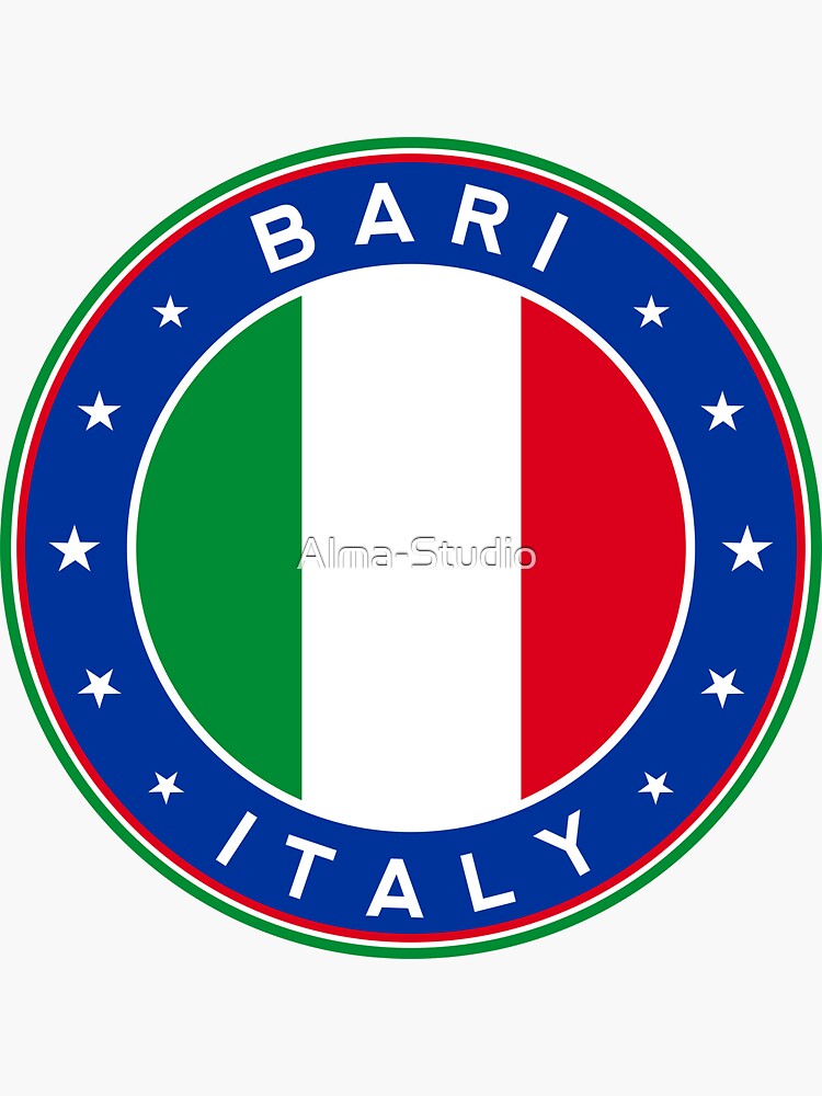 Bari Italy Sticker For Sale By Alma Studio Redbubble