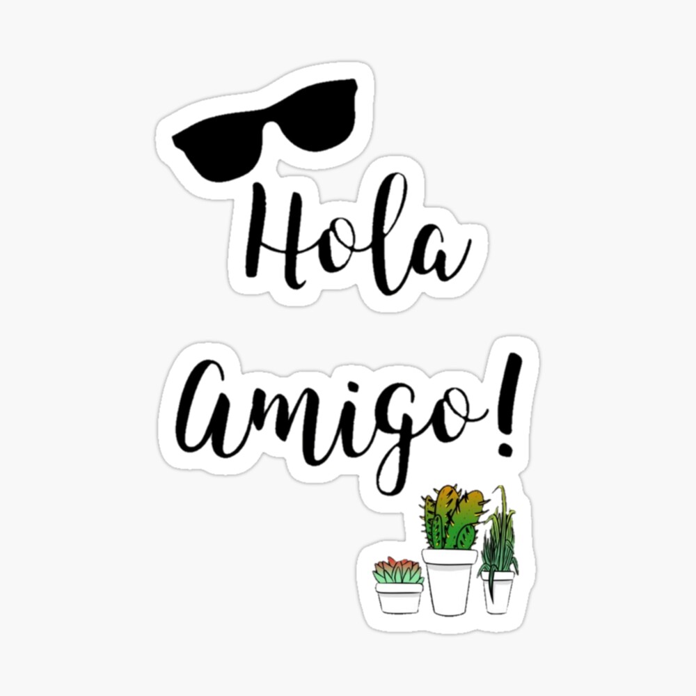 Hola Amigo Birthday Gift Card