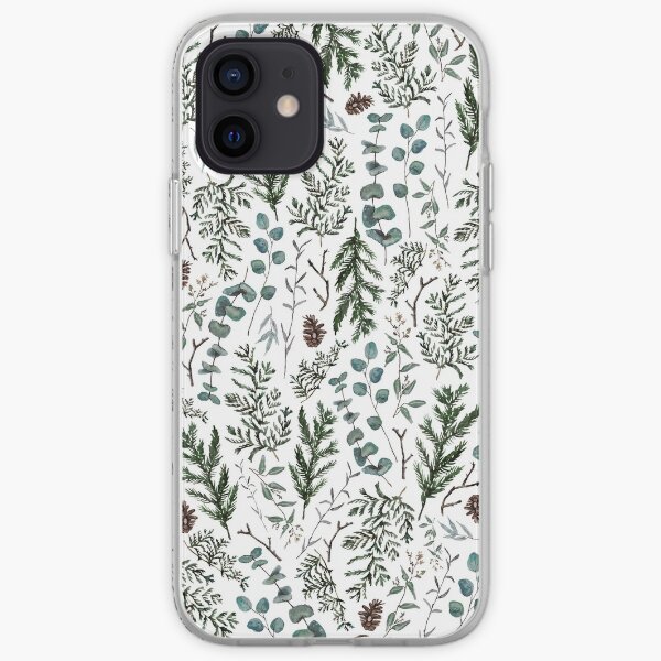 Pine and Eucalyptus Greenery iPhone Soft Case