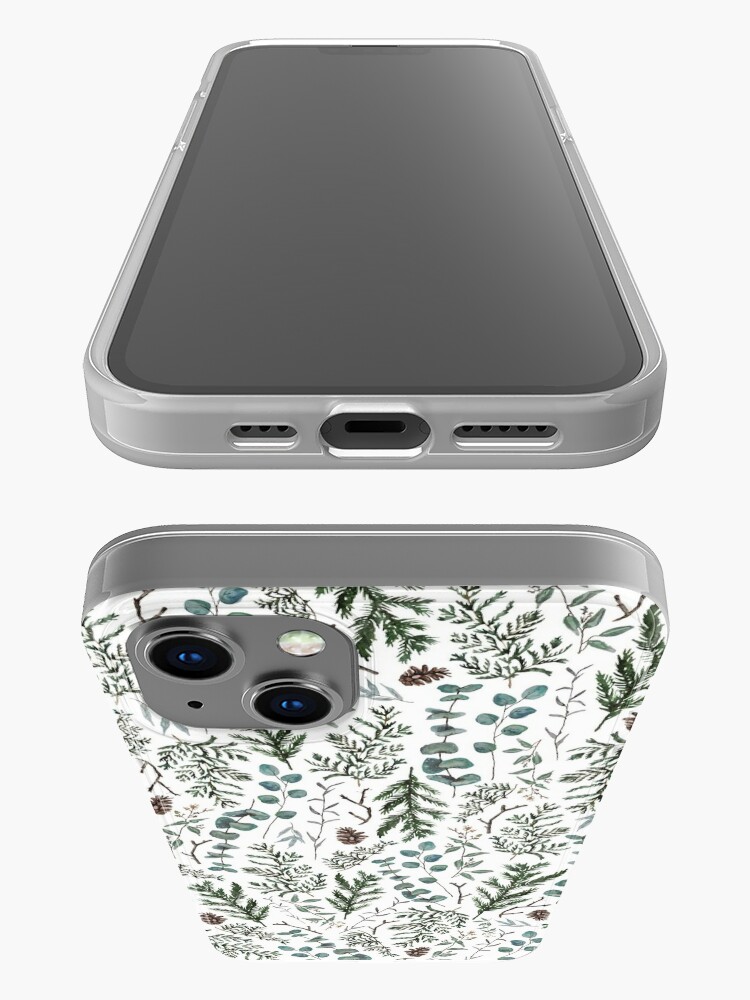 Alternate view of Pine and Eucalyptus Greenery iPhone Case