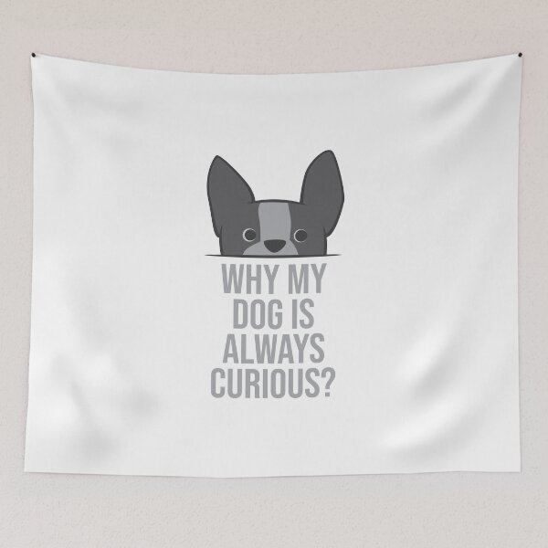 Item preview, Curious dog designed and sold by SVDesignatVasil.
