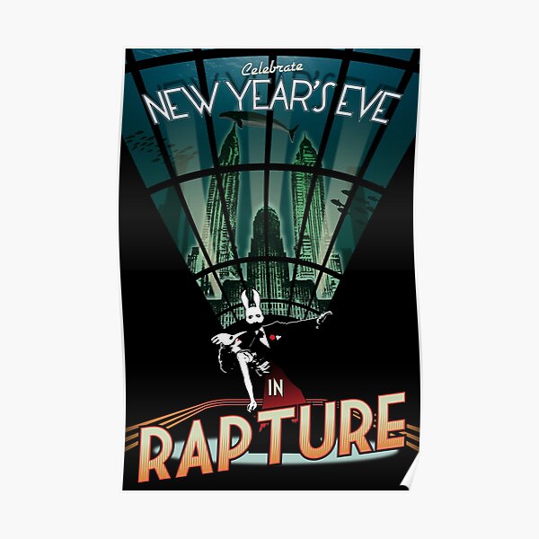 BioShock Silvester in Begeisterung Poster